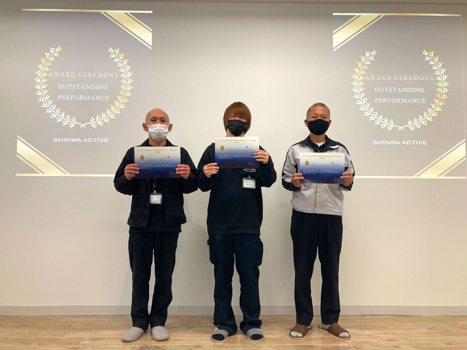 3月度優秀社員賞