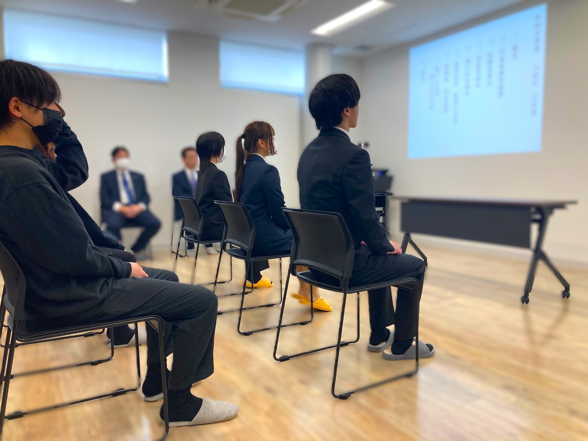 入社式