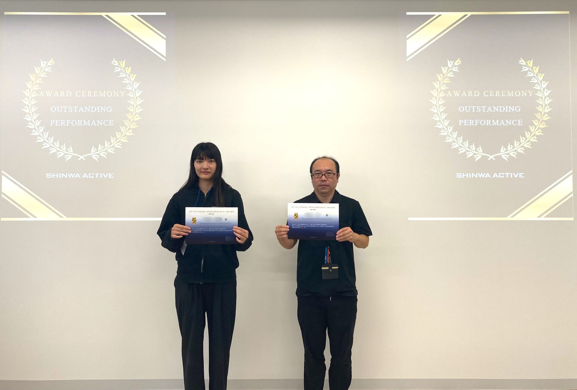 8月度優秀社員賞